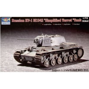 Trumpeter 07234 - Russian KV-1 Model 1942 Simplified Turret