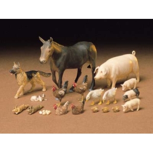 Tamiya 35128 - Livestock Set