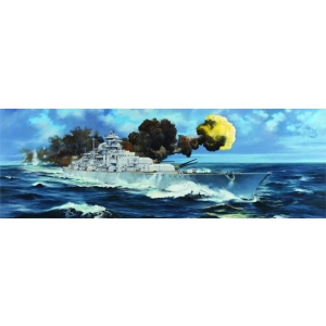 Trumpeter 03702 - German Bismarck  Battleship (1/200)