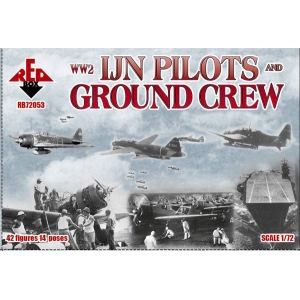 Red Box 72053 - WW2 IJN pilots and ground crew
