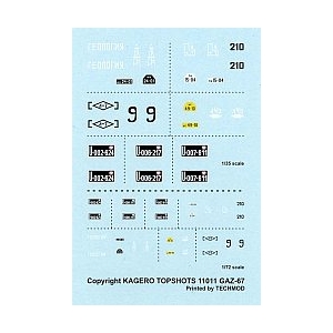 Kagero Topshots 11011 - GAZ-67B