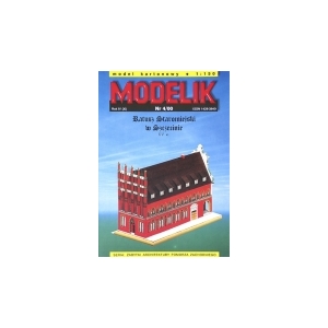 Modelik 0004 - RATUSZ STAROMIEJSKI W SZCZECINIE XV WIEK