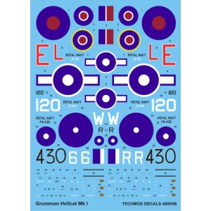 Techmod 48065 - Grumman Hellcat I