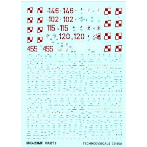Techmod 72156 - MiG-23MF