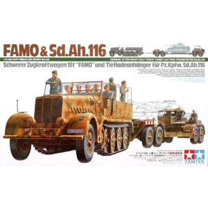 Tamiya 35246 - German 18t Famo & Tank Transporter Sd.Ah.116