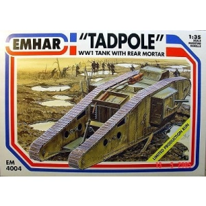 Emhar 4004 - Tadpole WWI Tank with rear mortar