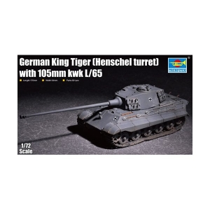 Trumpeter 07160 - King Tiger (Henschel turret) with 105mm kwk L/65