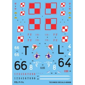 Techmod 48060 - PZL P.11c