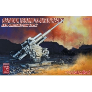 Modelcollect UA72101 - 128mm Flak 40 Heavy Anti-Aircraft Gun Type 2