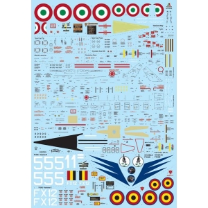 Italeri 2502 - F-104G/S STARFIGHTER