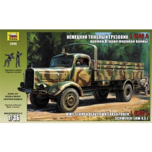 Zvezda 3596 - Heavy German Cargo Truck L 4500 S