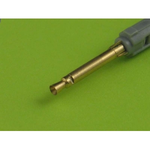 Master AM-32-027 - Lufy niemieckiego lotniczego działka MG FF (20mm) - elementy toczone i fototrawione (2 szt.)