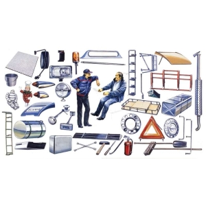 Italeri 0764 - Truck Shop Accessories