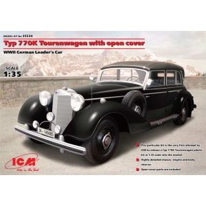 ICM 35534 - Typ 770K Tourenwagen with open cover, WWII German Leader's Car