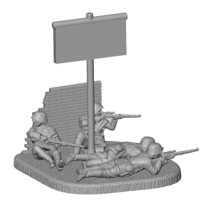 Zvezda 6217 - German sniper team WWII