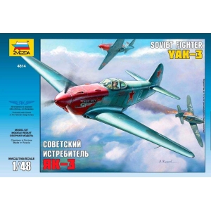 Zvezda 4814 - YAK-3 Soviet WWII Fighter
