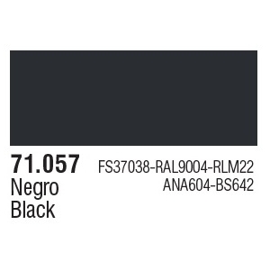 Vallejo 71057 - Black 17ml