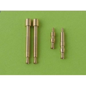 Master AM-32-005 - Bf 109 E3 - E9, T - zestaw uzbrojenia (końcówki MG 17, lufy MG FF)