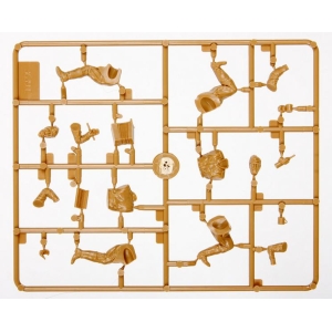 Zvezda 3639 - Soviet WWII motorcycle M-72 with sidecar and crew