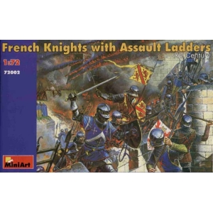 MiniArt 72002 - Francuscy rycerze z drabinami bojowymi