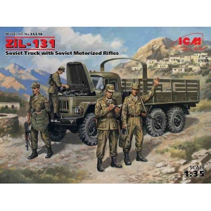 ICM 35516 - ZiL-131, Soviet Truck with Soviet Motorized Rifles