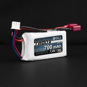 pakiet LiPo 700mAh/7,4V (20C)