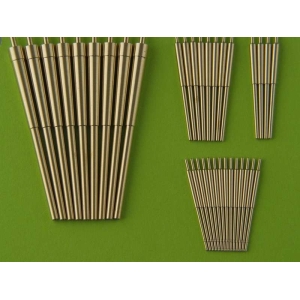 Master SM-350-057 - Uzbrojenie krążownika Scharnhorst - wersja bez osłon podmuchowych - lufy 280mm (9 szt.), 150mm (12 szt.), 105mm (14 szt.)