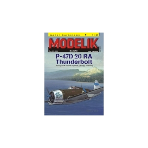 Modelik 1021 - P47D 20RA THUNDERBOLT