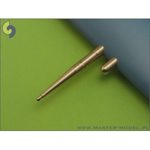 Master AM-32-017 - Lufy działek Hispano 20mm w osłonach - Spitfire skrzydło typu C (pasuje do modelu Pacific Coast Models)