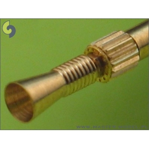 Master AM-24-001 - Lufy brytyjskich km-ów Browning Mk 2 .303 caliber (7,7mm) (4 szt.) - pasuje do modelu Mosqito oraz Spitfire firmy Airfix