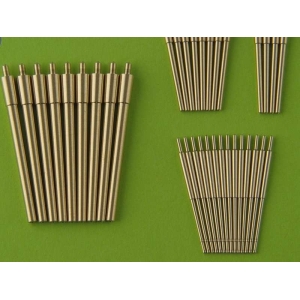 Master SM-350-058 - Uzbrojenie krążownika Scharnhorst - wersja z osłonami podmuchowymi - lufy 280mm (9 szt.), 150mm (12 szt.), 105mm (14 szt.)