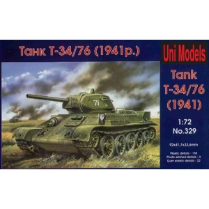 Uni Models 329 - Tank T-34/76 (1941)