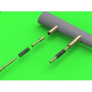 Master AM-48-085 - Hawker Hurricane Mk IIC - działka Hispano Mk II 20mm z okrągłą sprężyną (4 szt.)