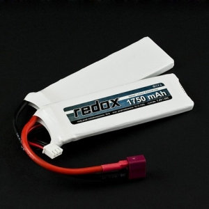 pakiet LiPo ASG 1750mAh/7,4V (20C) rozdzielony (1+1)