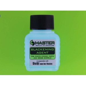 Master MM-001 - Master Blackening Agent - środek do czernienia mosiężnych luf i części fototrawionych (50 ml)
