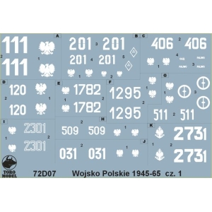 ToRo Model 72D07 - Wojsko Polskie 1945-65 vol.1