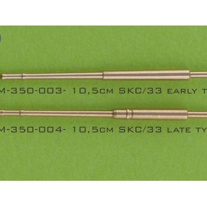 Master SM-350-004 - Lufy niemieckich dział 10,5cm (4.1in) SKC/33 - typ późny (16 szt.)