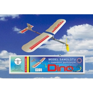 Dino - samolot z napędem gumowym