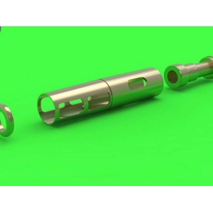 Master AM-32-068 - MiG-15 & MiG-15bis - końcówki działek 37mm i 23mm oraz podstawa anteny i rurka Pitota