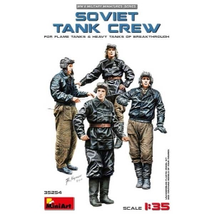 MiniArt 35254 - SOVIET TANK CREW (for Flame Tanks & Heavy Tanks of Breakthrough)