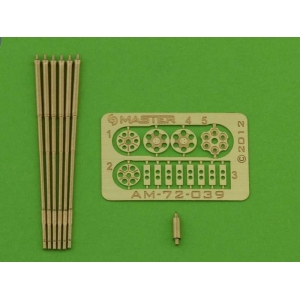 Master AM-72-039 - M61 A1 Vulcan - sześciolufowe, obrotowe działko 20mm - elementy toczone i fototrawione