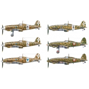 Italeri 1345 - MC.202/MC.205 Italian ACES