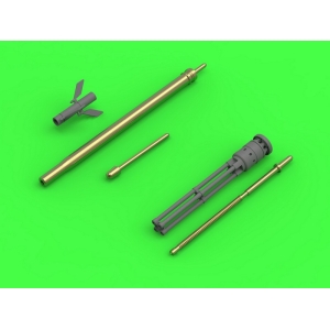 Master AM-48-126 - Mi-24 (Hind D/E) - karabin JakB-12.7 i sonda DUAS (metalowe i żywiczne elementy)