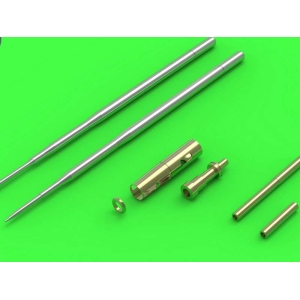 Master AM-32-069 - MiG-17A/P/F (Fresco A, B, C) - końcówki działek 37mm i 23mm oraz rurki Pitota