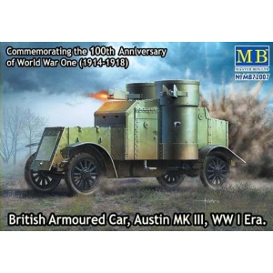 Master Box LTD 72007 - Austin MK III British armoured car (WWI)