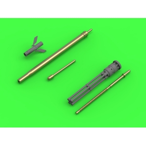 Master AM-72-110 - Mi-24 (Hind D/E) - karabin JakB-12.7 i sonda DUAS (metalowe i żywiczne elementy)