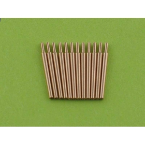 Master SM-350-008 - Lufy japońskich dział 12,7cm/40 (5in) Type 89 - z osłoną podmuchową (12 szt.)