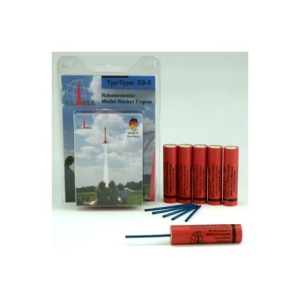 silnik modelarski do rakiet i rakietoplanów D9-3