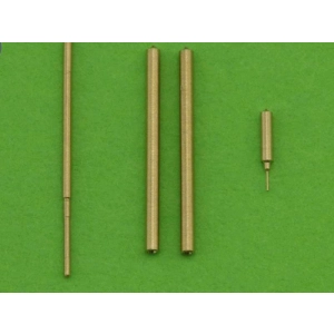 Master AM-72-032 - He-162 Salamander - zestaw uzbrojenia i detali (końcówki MG 151, wskaźnik wysunięcia podwozia, rurka Pitota)