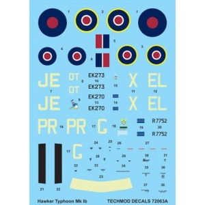 Techmod 72063 - Hawker Typhoon Ib
